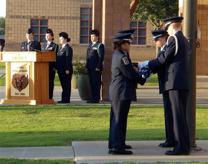 Commemorating Patriot Day at Basha High